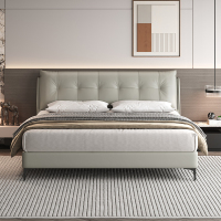 喜临门 - 暖暖 齐边软床 琴键式靠包头层牛皮排骨架婚床 暖暖