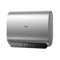 美的(Midea)电热水器超薄玲珑双胆扁桶60升扁桶短款3300W镁棒免换一级能效 净肤洗F6033-UD5