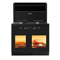 [样机每店限购一台]美大MEIDA蒸烤分腔集成灶X80-MAX (MD2XZZK)家用蒸箱烤箱一体 自清洁