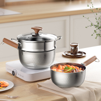 康巴赫316L三层钢雪平锅