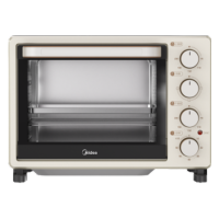 美的(Midea)家用多功能电烤箱30升 机械式操控 上下独立控温 专业烘焙易操作 烘烤蛋糕面包PT3031