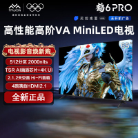 TCL 雷鸟 鹤6 PRO 25款 65英寸 MiniLED 288Hz 一级能效智能平板电视机 65S595C Pro