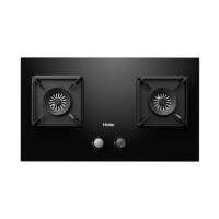海尔(Haier)燃气灶天然气双灶 家用嵌入式台嵌两用 5.2kw猛火 63%一级能效 智能烟灶联动Q2BE58