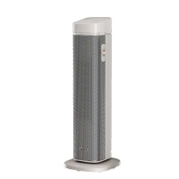 美的暖风机HFS20BD立式取暖器家用电暖器定时客厅卧室电暖气片烤火炉大面积全屋升温[3D曲面 向下取暖 ]石墨烯速热