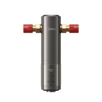 美的( Midea)前置过滤器净水器 8T/h超大水量 双涡轮反冲洗 顶置压力表水压实时检测 QZBW20S-25Pro
