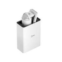 美的(Midea) 净水器家用厨房小体积大通量无废水不用电超滤过滤器MU1861A 禅意小白超滤机 [0废水不用电]