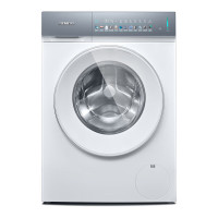 西门子iQ500小幸熨超氧洗衣机10kg大容量超博平嵌变频滚筒洗衣机空气洗WG54K7D00W小幸熨白