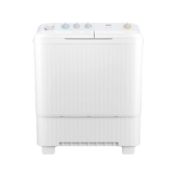 海尔(Haier)11公斤双桶波轮洗衣机 XPB110-118S 冰雪白