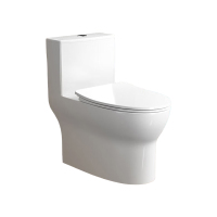 惠达(HUIDA)-6168抽水马桶抗菌大冲力节水一级水效虹吸式卫生间坐便器