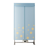 艾美特(AIRMATE)双层大容量干衣机免拆可折叠家用便携立式风干机烘衣暖被机烘鞋器婴儿衣物衣柜式干衣HG12-K7