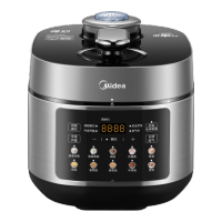 美的(Midea)浓香电压力锅健康0涂层家用煲汤高压锅5L双胆4-6人全自动智能预约炖肉煮饭电饭煲MY-C5930F