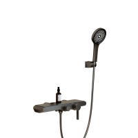 惠达(HUIDA)-HDY2-PW91K/PW91S/PW91Z枪灰色无顶喷花洒淋浴花洒套装家用简易浴室精铜沐浴器