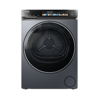 海尔(Haier)云溪4.0 双擎热泵烘干机 10KG家用干衣机 3D透视烘干 GA100-STQ583HU1