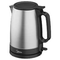 美的(Midea)电水壶304不锈钢1.7L容量家用1800W沸腾MK-SH17X103
