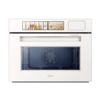{商家推单安装}S50E5美的(Midea)] E5月光米 温湿双控 纯平全嵌隐藏把手蒸烤炸炖一体机