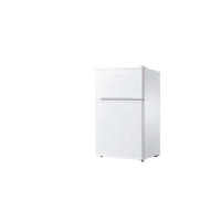 美的(Midea)BCD-88CM 88升迷你双开门小冰箱租房宿舍办公室小型家用双温