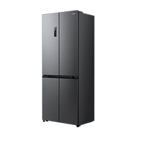 [官仓直发]海信冰箱 BCD-508S3CZKQD 灰色大薄荷十字门508超薄零嵌入式冰箱