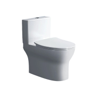 惠达(HUIDA)-D818 卫生间大冲力马桶虹吸排污坐便器 [抗菌座圈 一级水效]-不含安装