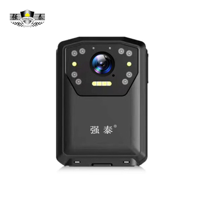 强泰DSJ-N7视音频记录仪红蓝爆闪灯红外夜视(双电双充套装)64G