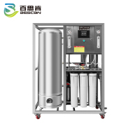 百思肯反渗透商用净水设备不锈钢管道500升压力桶BSK-RO1200-500L(台)