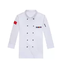 吾卫世 厨师服 03长袖(M-5XL)件
