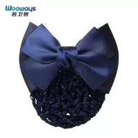 吾卫世 头花 蓝网 个