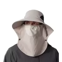 吾卫世 防晒帽 防水款 顶