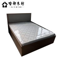 哈御木坊可定制板式高箱床带床垫1100*2000*400mm/套