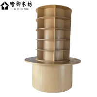 哈御木坊可定制圆柱书架HYMF-SJ115平方米