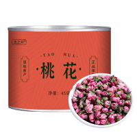 桃花茶桃花水优选新花干桃花泡水养生正品无硫桃花花茶非粉旗舰店