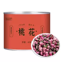 桃花茶桃花水优选新花干桃花泡水养生正品无硫桃花花茶非粉旗舰店