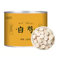 白芍中药材正品旗舰店白勺中药材白芍粉可搭白术白茯苓白芷甘草片