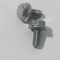 浚钧不锈钢六角法兰面螺栓 6.8级 M8X16mm/个
