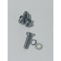 浚钧不锈钢十字槽半圆头三组合螺丝M4*10/个