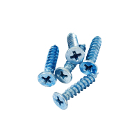 浚钧 蓝白锌十字沉头自攻螺钉 M4*20/100个 包