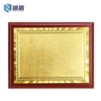 值盾 ZSYDON 荣誉奖牌可定制内容 40*60cm 个