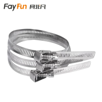 具非凡 304不锈钢速放喉箍活扣扎带卡箍 JX-12.6*800mm/条