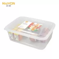 迈援 保鲜盒 31*22*10.5透明款 个