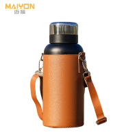 迈援 水杯 1000ML斜跨皮套 个