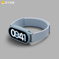 适用小米手环9表带新品小米10/8手表科纳皮硅胶时尚拼色磁吸手腕带运动智能手环7陶瓷版男女生情侣设计款夏天 3139a