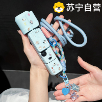 水晶熊适用于大疆Pocket3保护套灵眸口袋云台相机身壳镜头硅胶套保护盖子防摔防磕碰防刮收纳包高颜值专用配件3139a