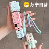 适用大疆Pocket3保护壳Osmo灵眸口袋云台相机收纳包耐摔拼色挂绳携带方便diy贴纸硅胶保护套毛绒可爱配件3139a