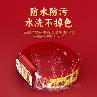 [马上发财]适用小米手环8表带腕带NFC硅胶小米手环9/10表带链智能替换手表带夏天运动秋冬男女款配件1319a