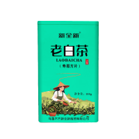 新全新老白茶 寿眉方片150g/桶