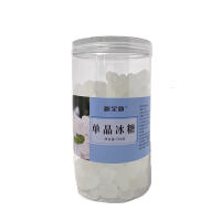新全新单晶冰糖500克/罐