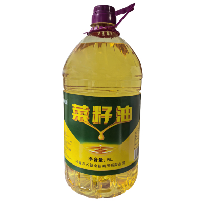 新全新菜籽油5升/桶