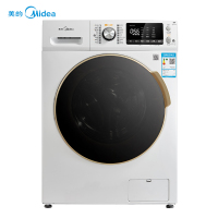 美的(Midea)MD100V71WDX 10公斤全自动洗干一体机滚筒洗衣机 干衣机 祛味空气洗 家用白色