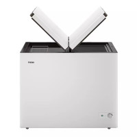 海尔(Haier)海尔冰柜冷柜商用小型双温大容量冷藏冷冻节能 新款210升双温 FCD-210GHXD