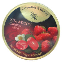 嘉云糖草莓味夹心175g