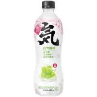 元气森林樱花白葡萄味苏打气泡水480mL